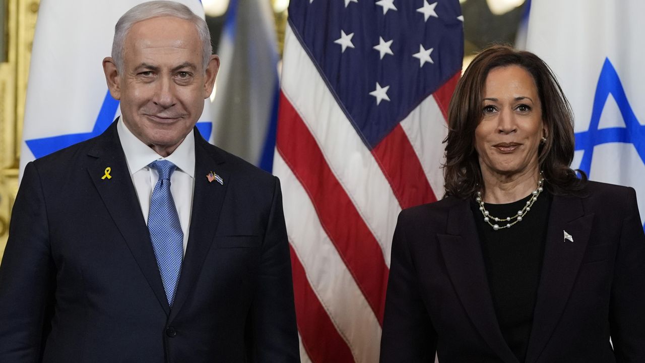 Kamala Harris verwelkomt “Slager van Gaza” in Washington