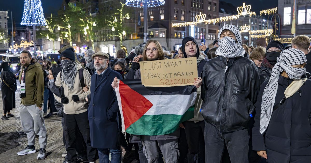 Rechter staat pro-Palestijnse demonstratie op Dam niet toe: betogers komen bijeen bij Stopera