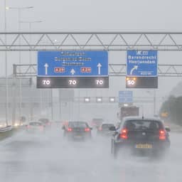 Al vroeg druk op de weg, maar niet in provincies waar storm wordt verwacht