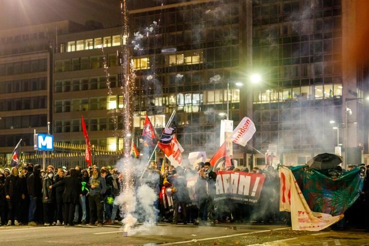 Far-Left Mob Tries to Shut Down French Leader’s Brussels Book Launch ━ The European Conservative