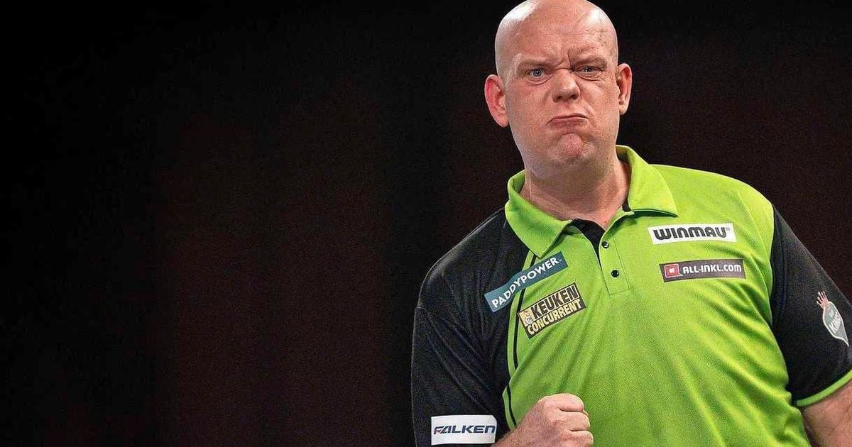 Overtuigende Michael van Gerwen herpakt zich op tijd tegen Jeffrey de Graaf voor plek in kwartfinale WK darts | Darts