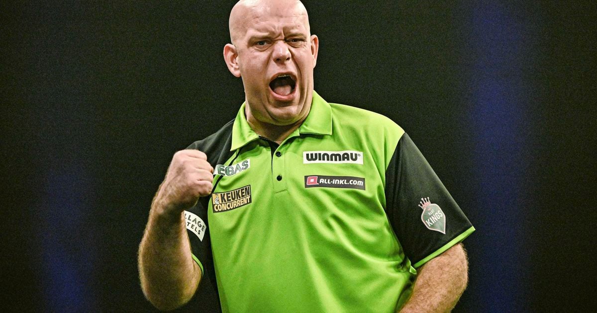 Megagretige Michael van Gerwen door naar derde ronde WK darts