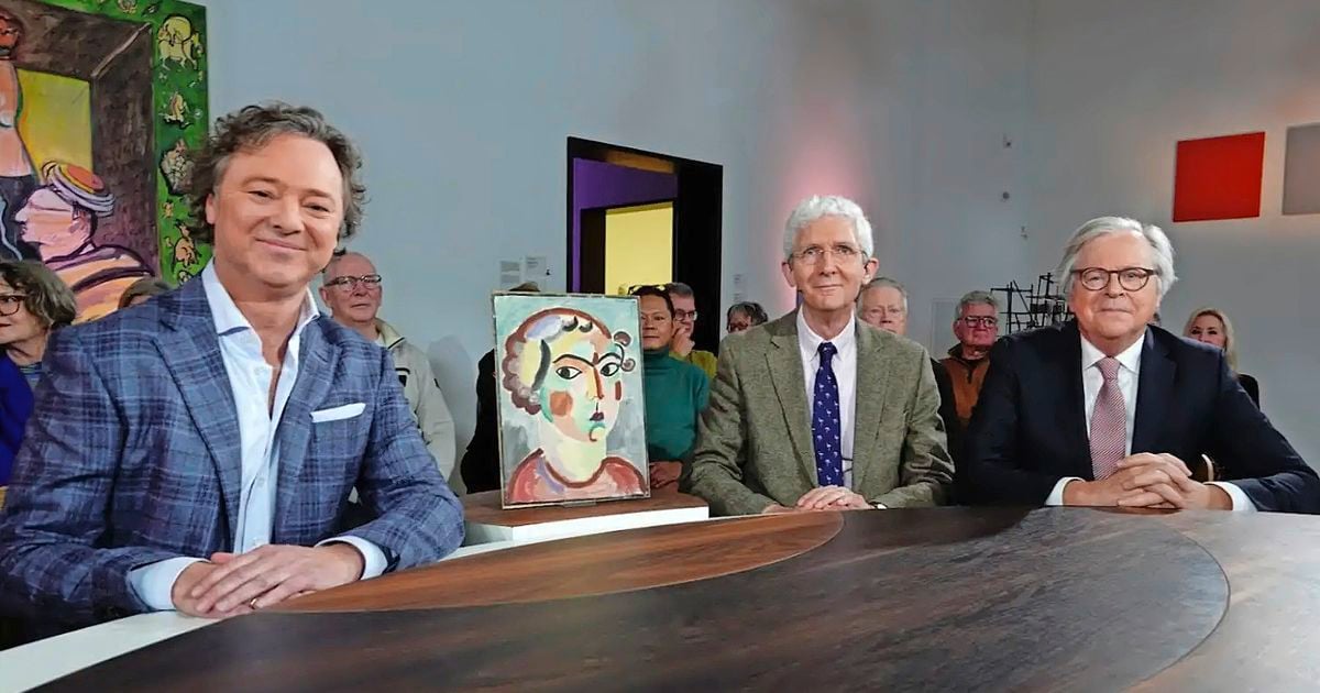 Schilderij getaxeerd op recordbedrag in Tussen kunst en kitsch: ’Vondst als deze maakt het programma zo spannend en tijdloos’