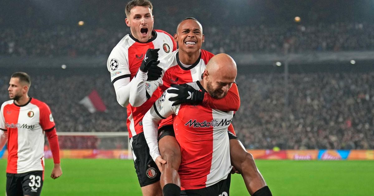 Feyenoord doet goede zaken in Champions League na overtuigende zege op Sparta Praag