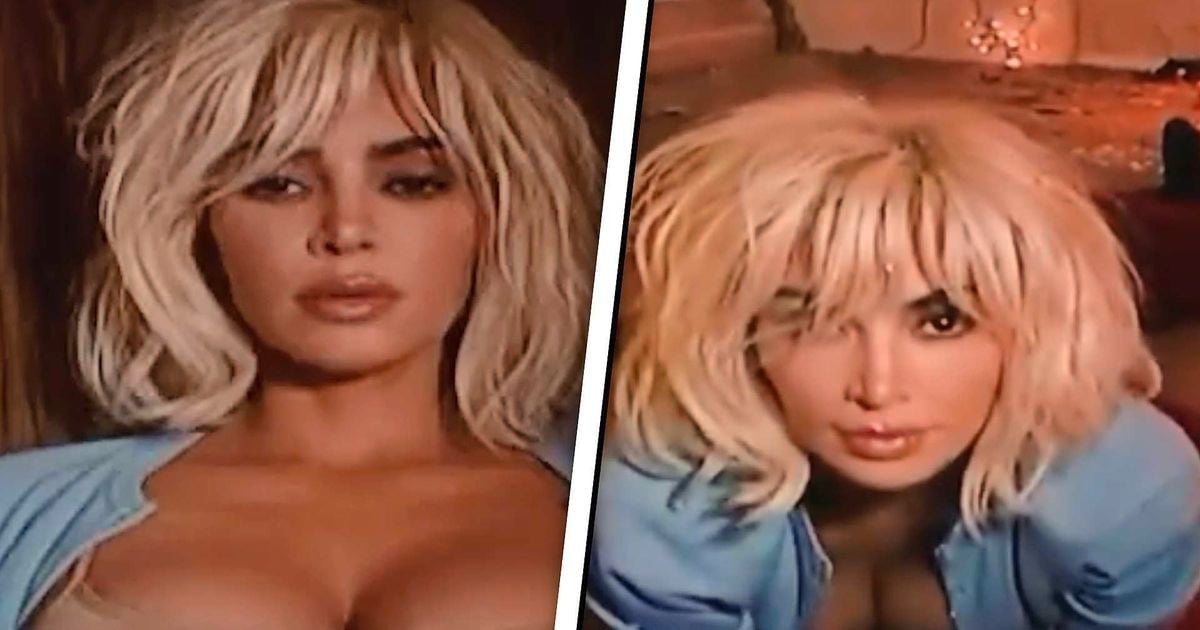 Kim Kardashian deelt sexy kerstvideo