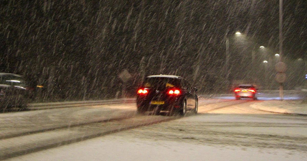 Meer sneeuw op komst: code oranje in Limburg en Brabant in de ochtenspits