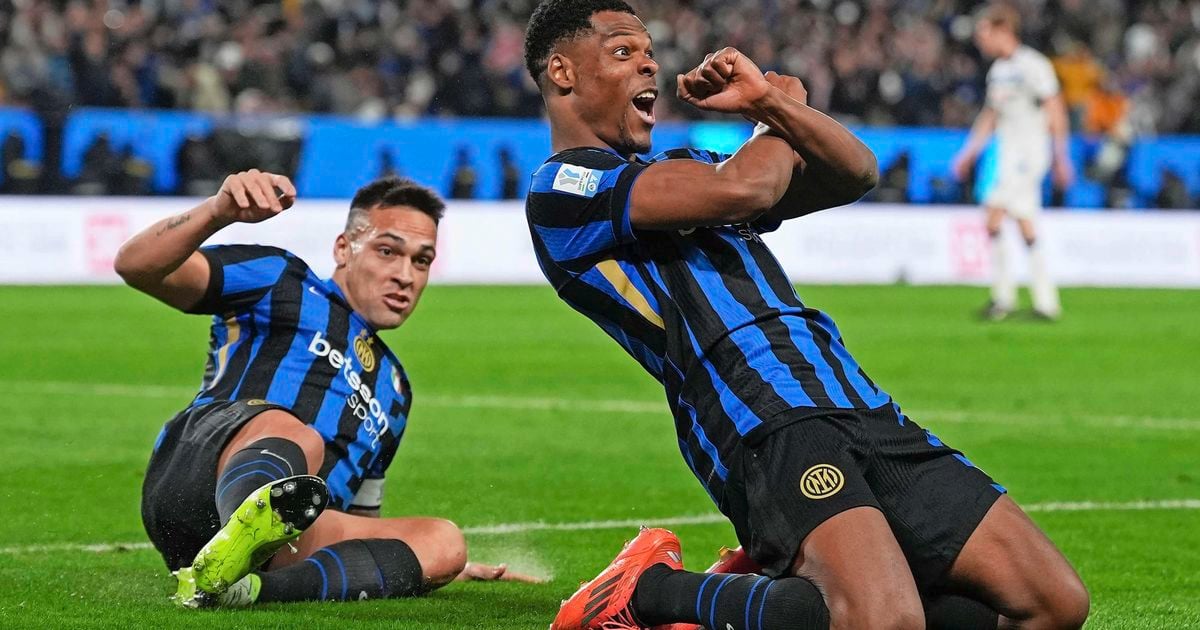 Grote klasse! Denzel Dumfries schiet Inter met wereldgoals naar winst op Atalanta en finale Supercup