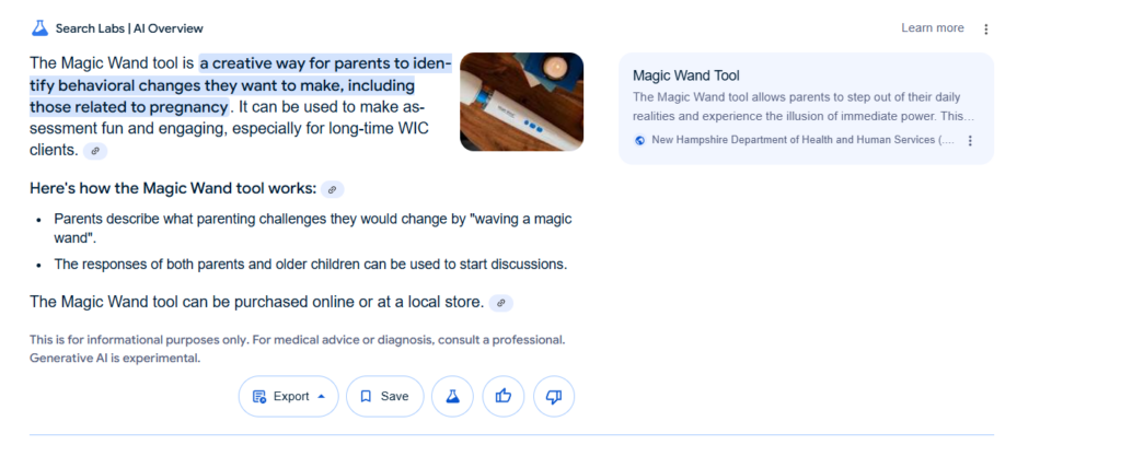 Google’s AI-overzicht Vertelt Volwassenen Om ‘Magic Wand’ Te Gebruiken Bij Kinderen INDIGNATIE AI & Politiek